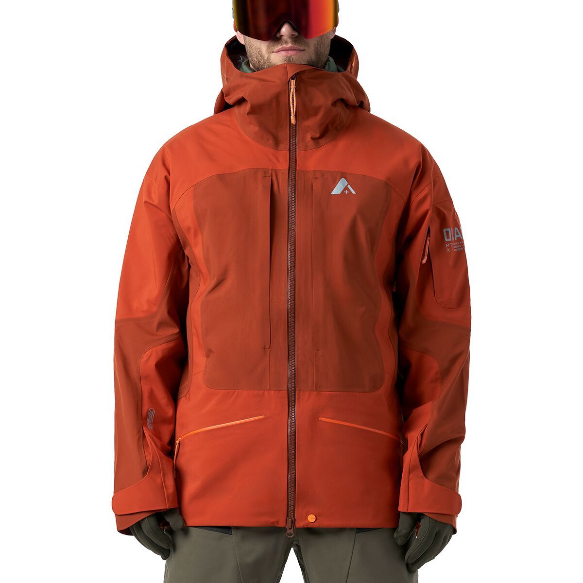 Image of Orage Highland 3L Hybrid Jacket - Men's Dark Terracotta, S