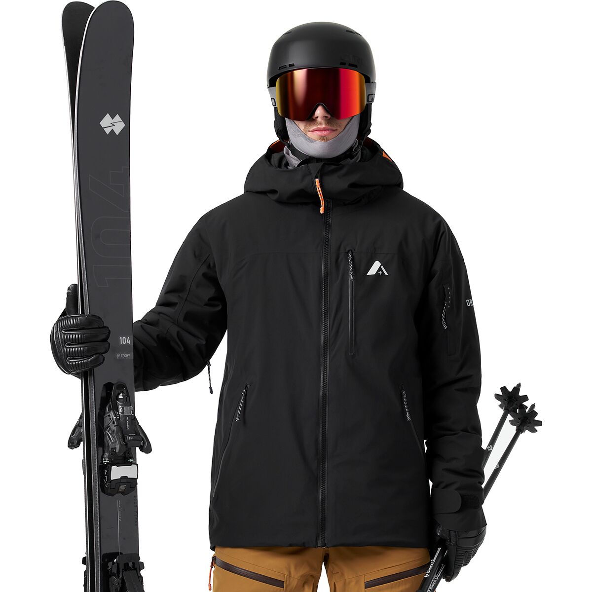 Image of Orage Miller Hybrid Insulated Jacket - Men's Black, M