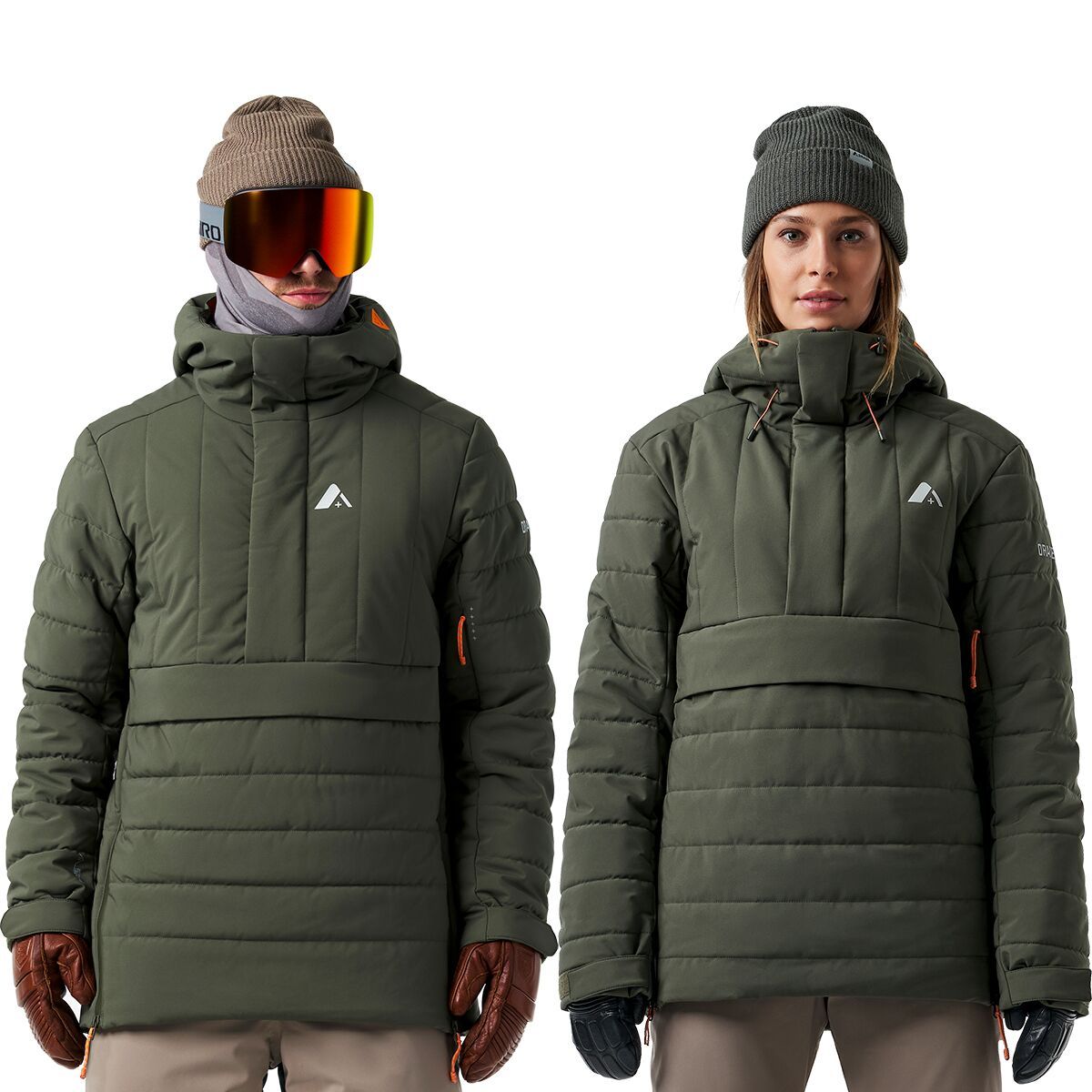 Image of Orage Palisade Insulated Pullover Jacket Boreal, S
