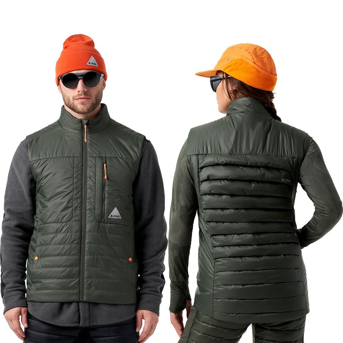 Image of Orage Coastal Gillitek Vest Spruce, XL