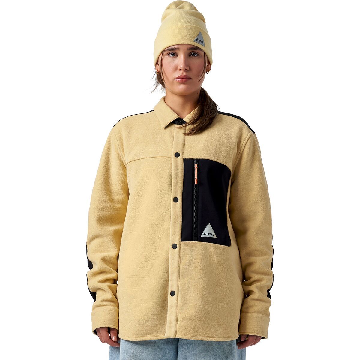 Image of Orage Hunter Fleece Shirt Barley, L