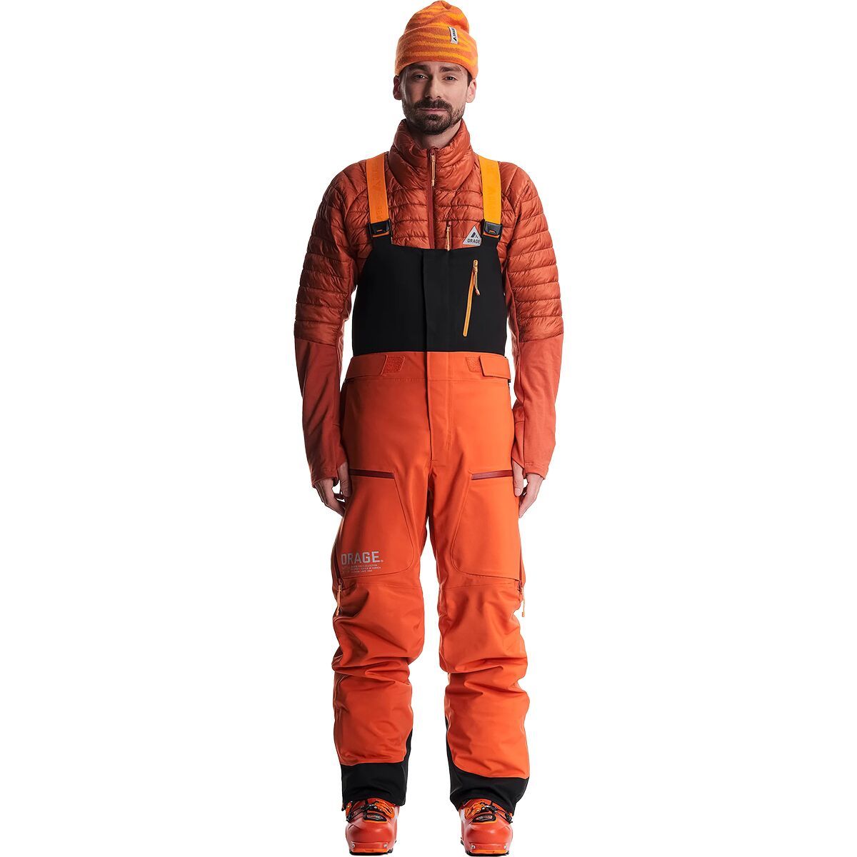 Image of Orage Mtn-X Gibson 3L Bib Pant - Men's Cardinal, L