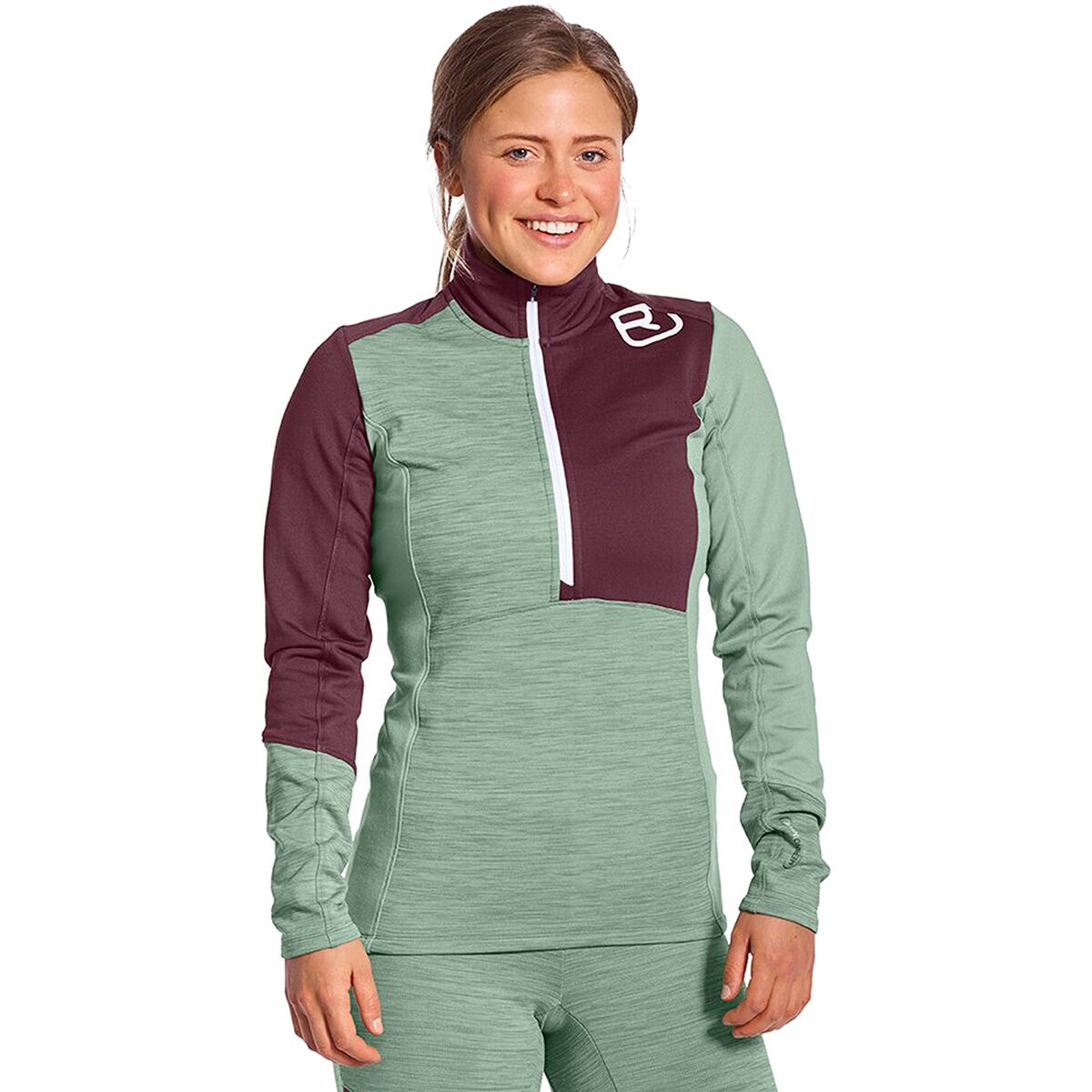 Ortovox Fleece Light Zip-Neck Top - Women's product image