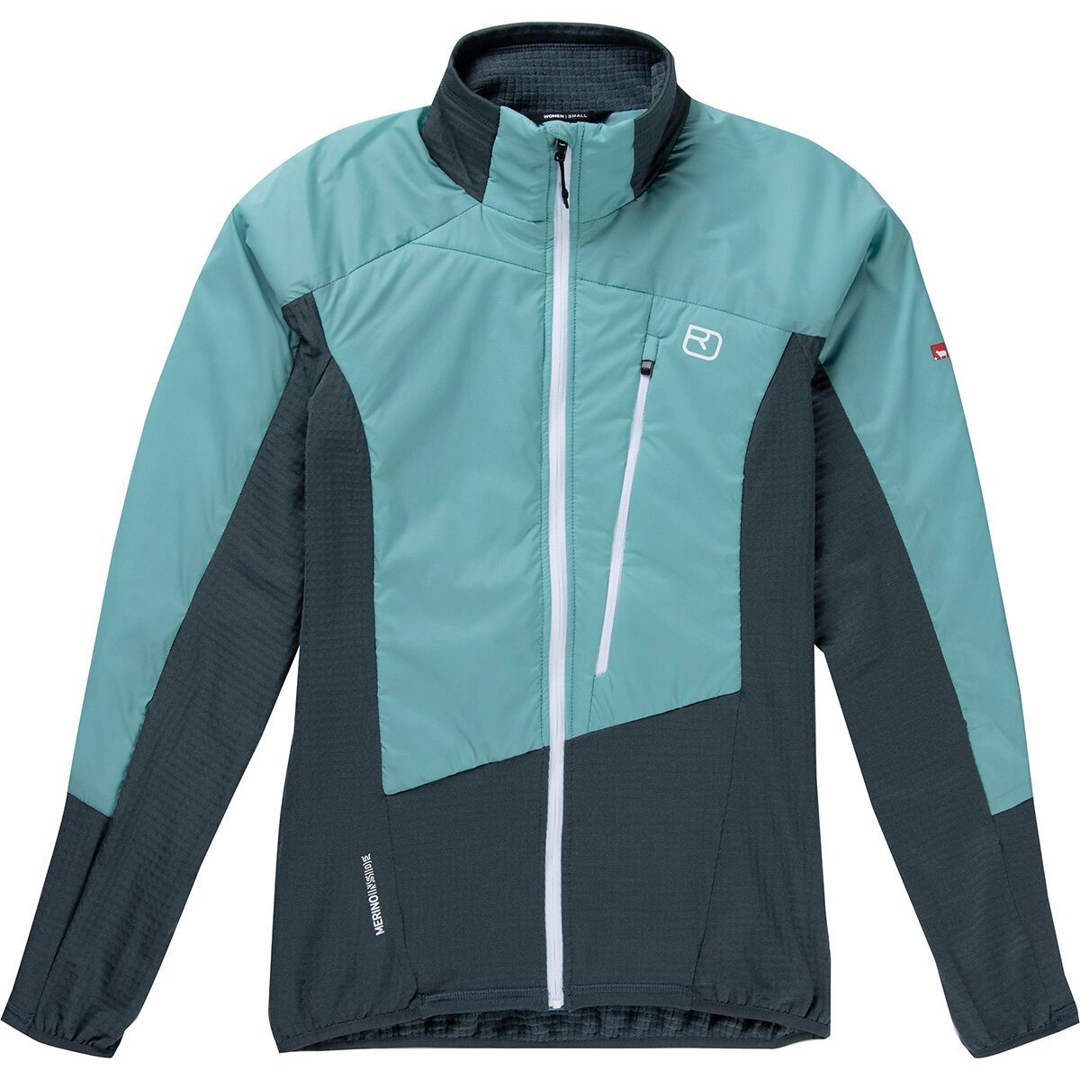 Image of Ortovox Westalpen Swisswool Hybrid Jacket - Women's Dark Arctic Grey, XL