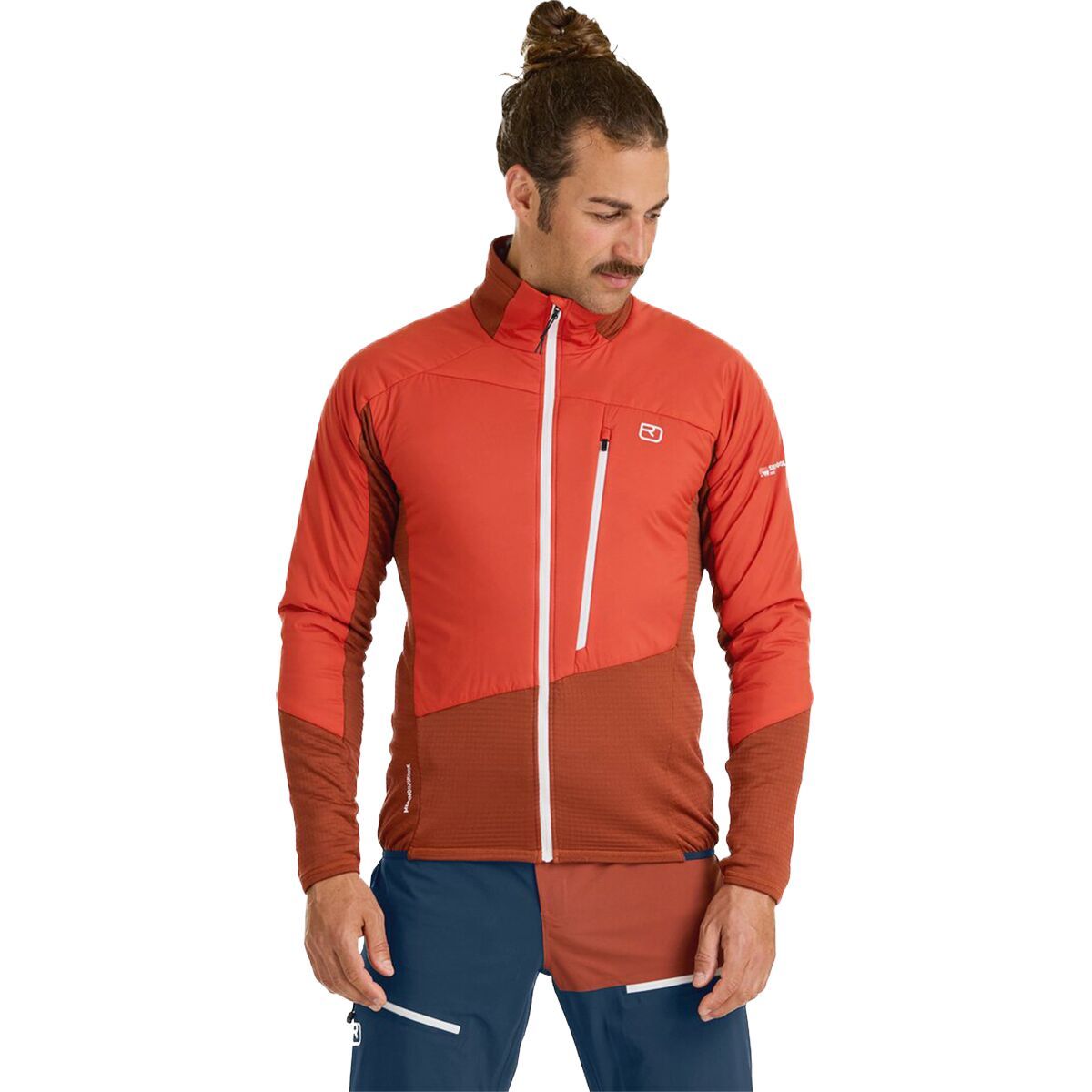 Image of Ortovox Westalpen Swisswool Hybrid Jacket - Men's Cengia Rossa, XL