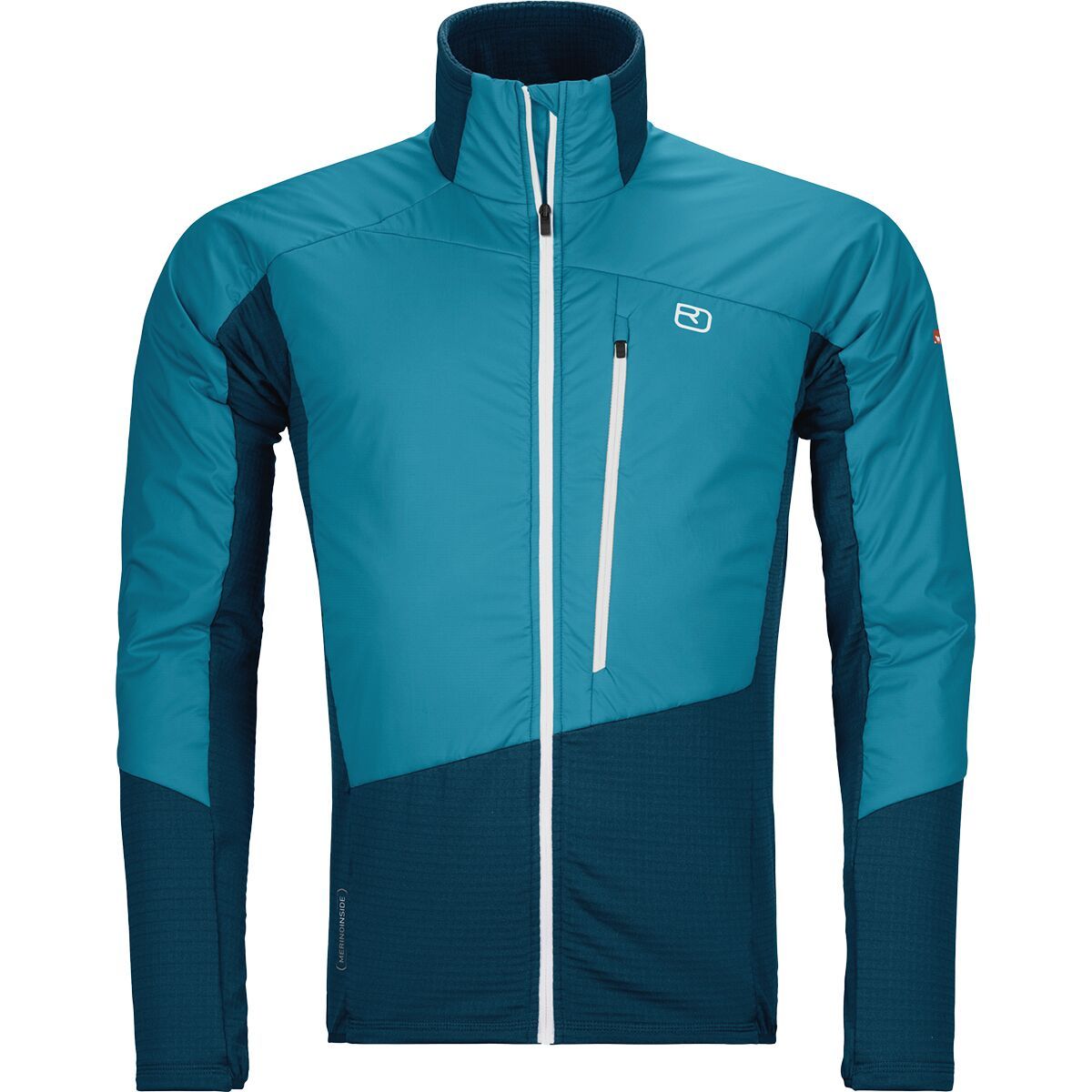 Image of Ortovox Westalpen Swisswool Hybrid Jacket - Men's Mountain Blue, L