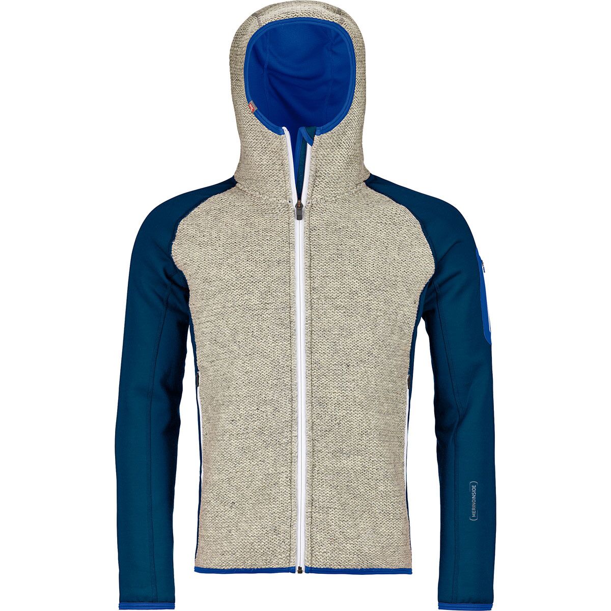 Ortovox Plus Classic Knit Fleece Blue - L