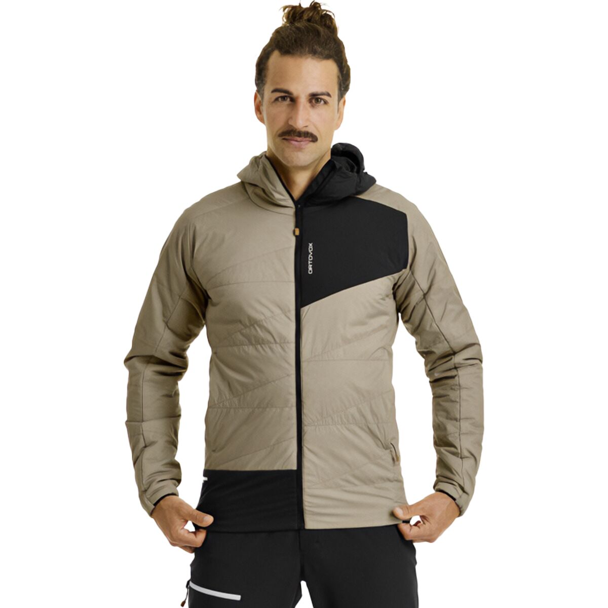 Image of Ortovox Swisswool Piz Duan Jacket - Men's Grey Sand, S