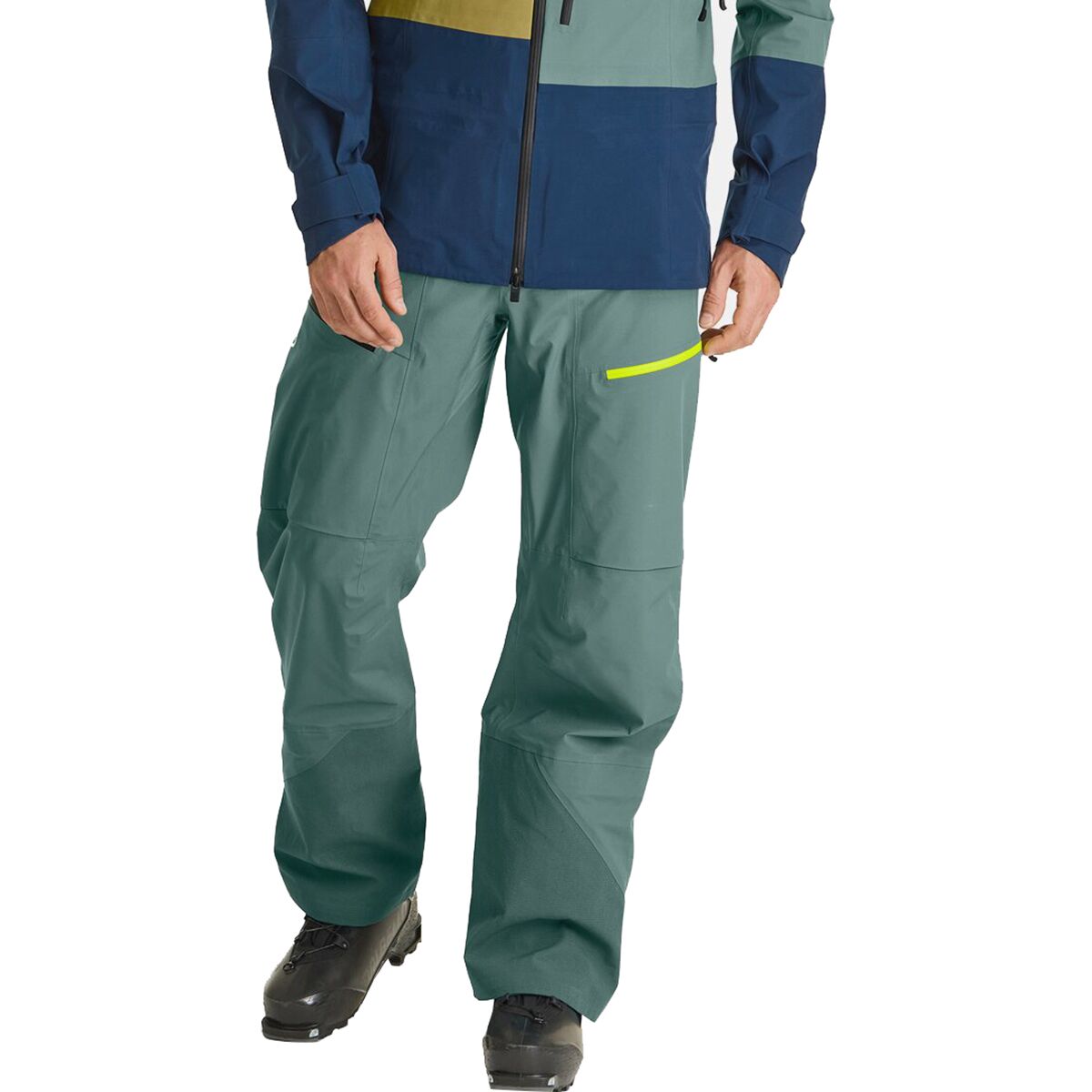 Image of Ortovox Deep Shell 3L Pant - Men's Arctic Grey, S