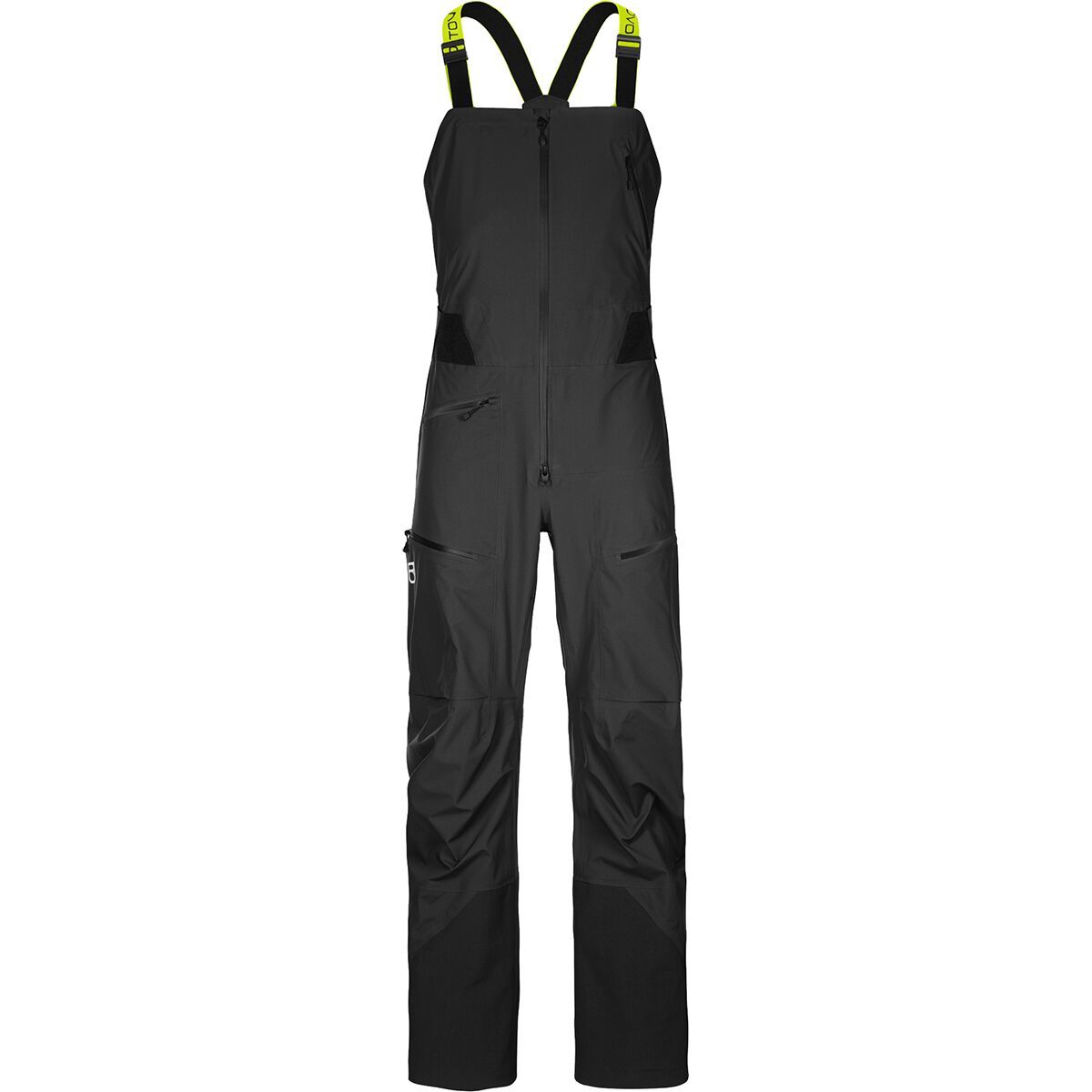 Ortovox Deep Shell 3L Bib Pant - Men's Black Raven, S