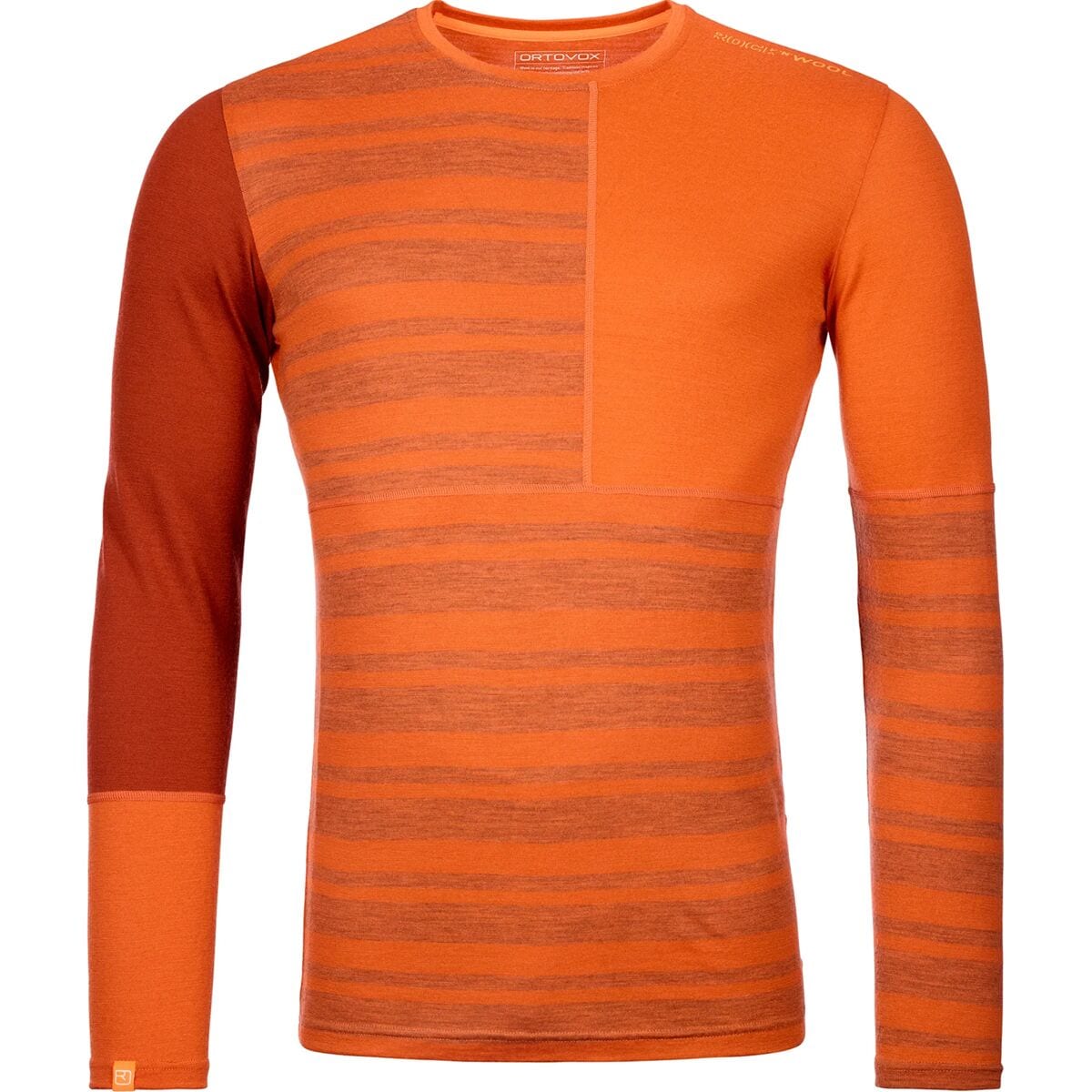 Men's Ortovox 185 Rock'n'Wool Long-Sleeve Top Men's Ortovox 185 Rock'n'Wool Long-Sleeve Top