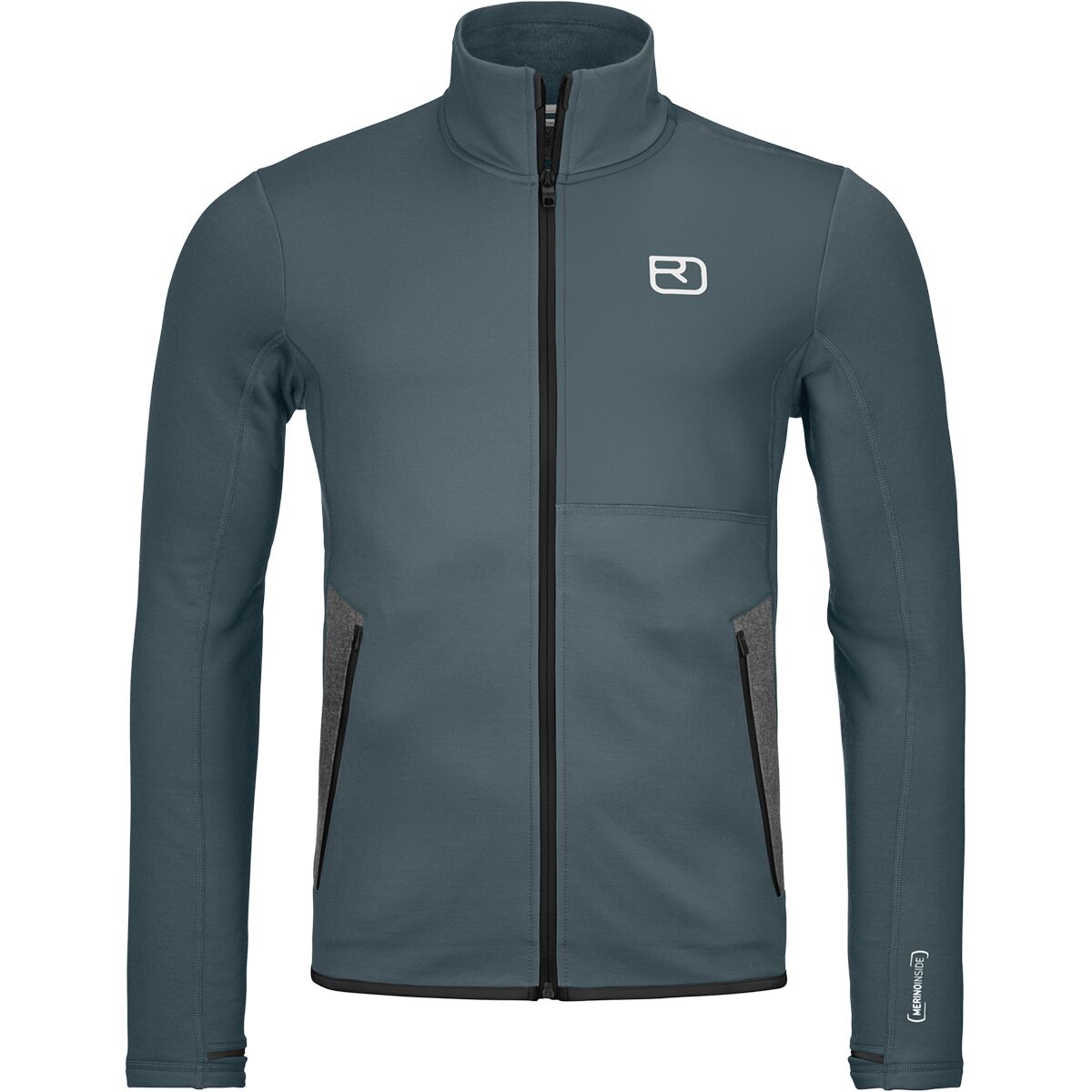 Image of Ortovox Fleece Jacket - Men's Dark Arctic Grey, S