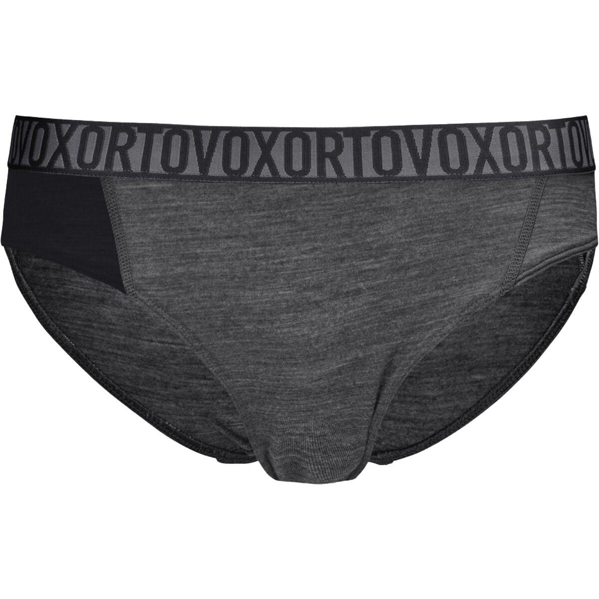 Ortovox 150 Essential Bikini Underwear - Women's Black Raven Blend, L