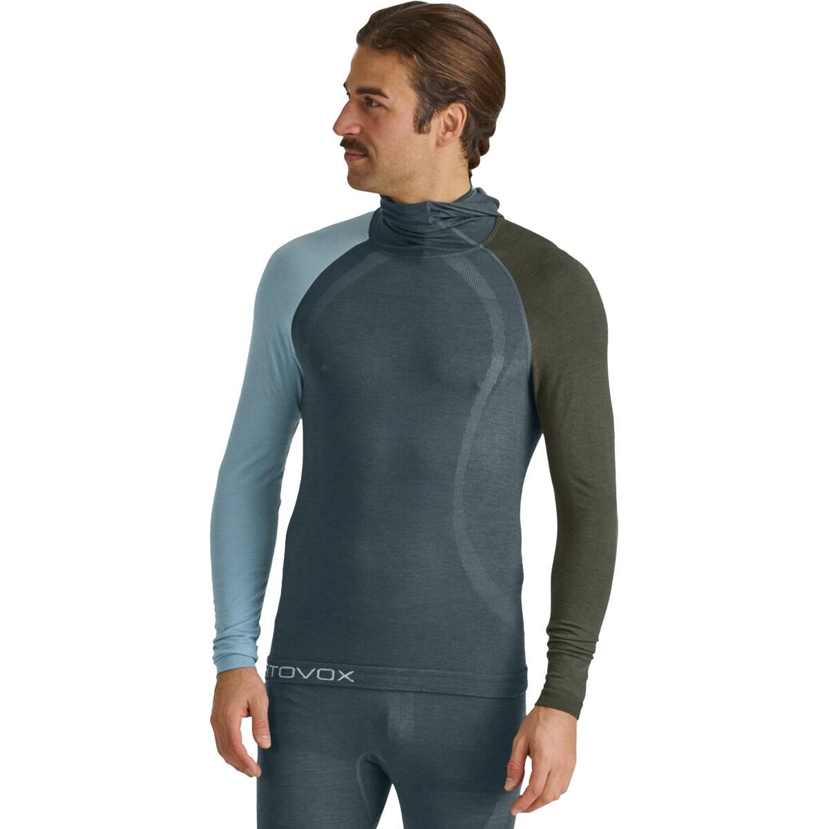 Image of Ortovox 120 Comp Light Hoodie - Men's Dark Arctic Grey, L