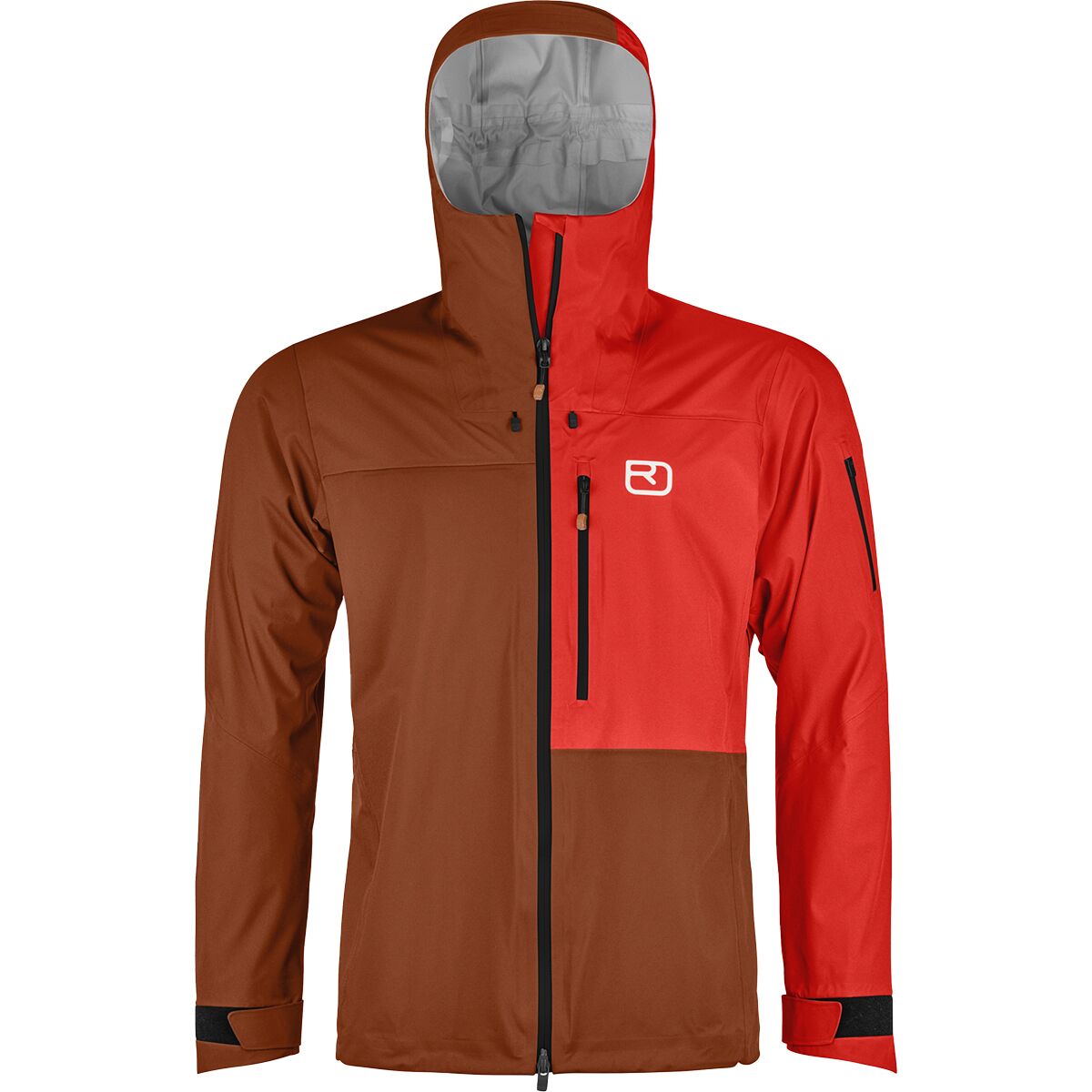 Image of Ortovox 3L Ortler Jacket - Men's Bristle Brown, L