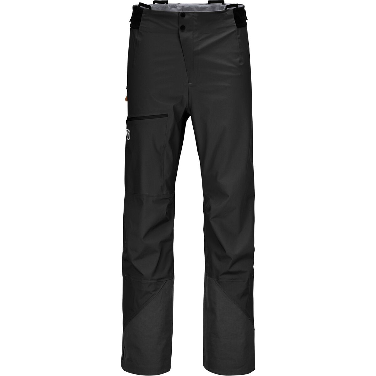 Image of Ortovox 3L Ortler Pant - Men's Black Raven, S/Reg