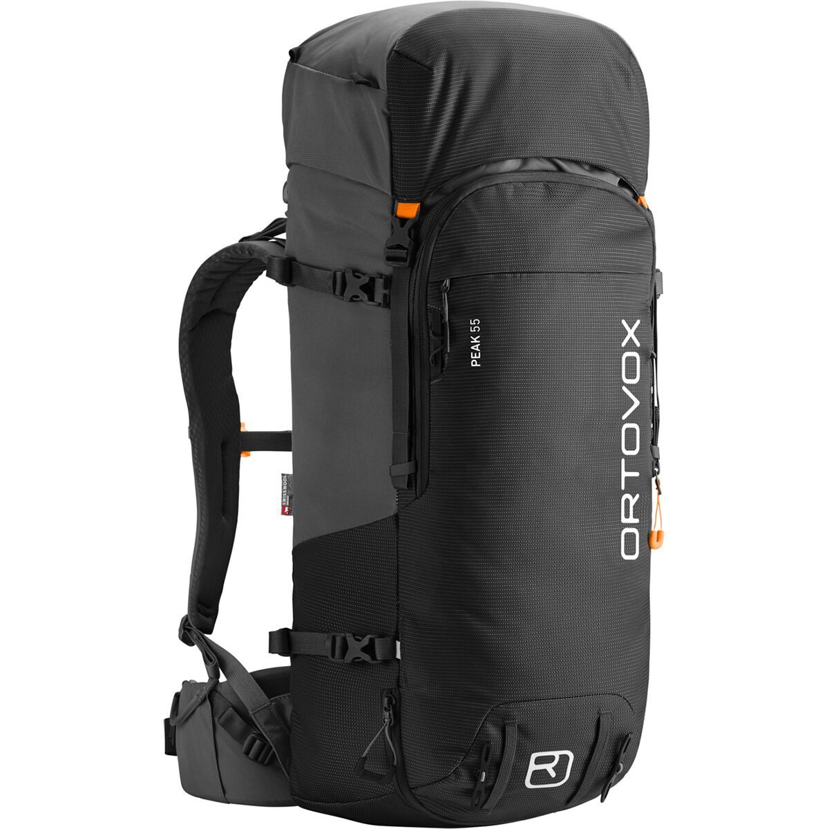 Image of Ortovox Peak 55L Backpack Black Raven2, One Size