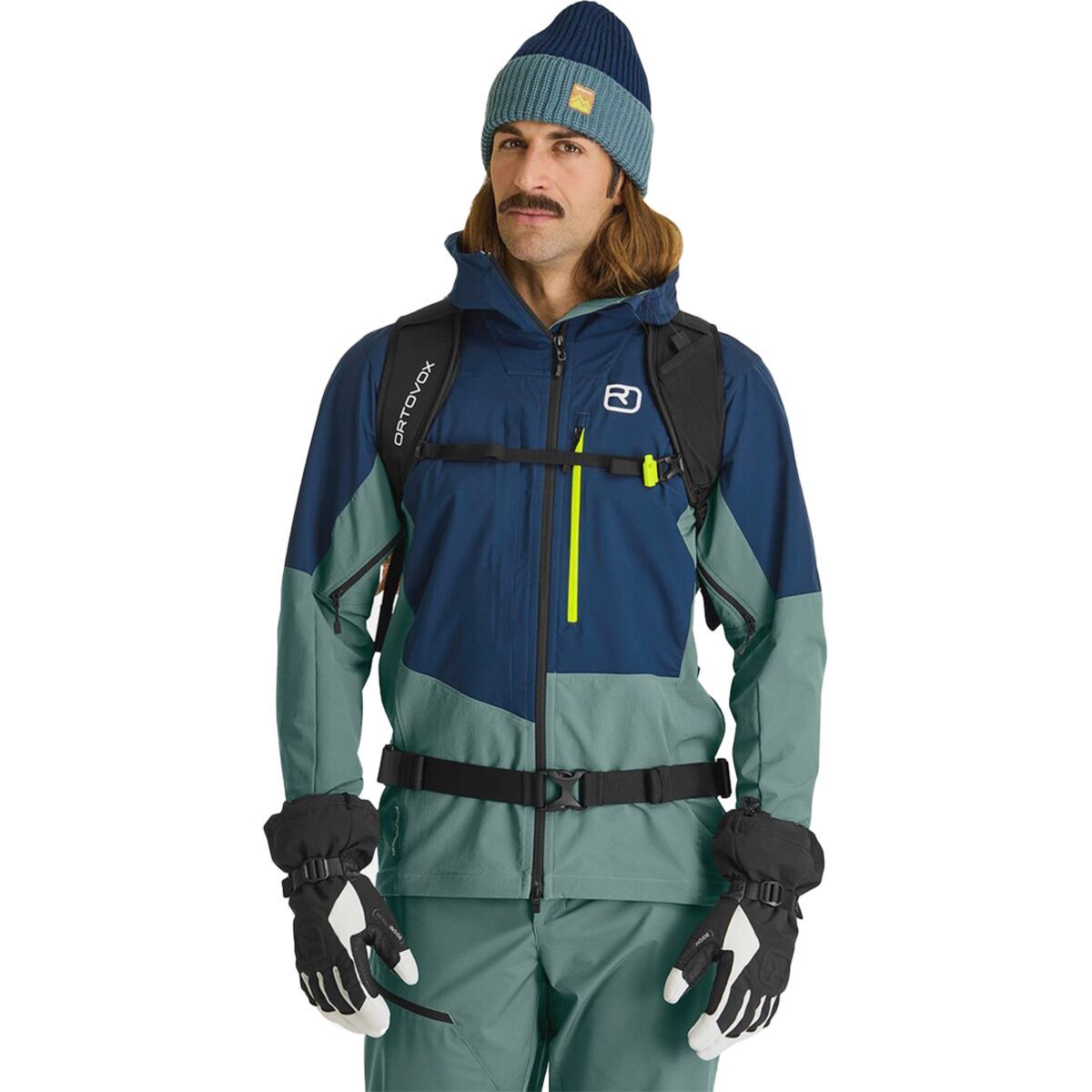 Image of Ortovox Mesola Jacket - Men's Deep Ocean, S