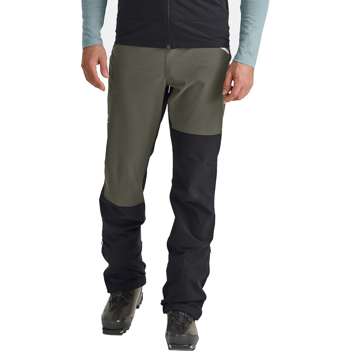 Image of Ortovox Punta Berrino Pant - Men's Dark Wild Herbs, S/Reg