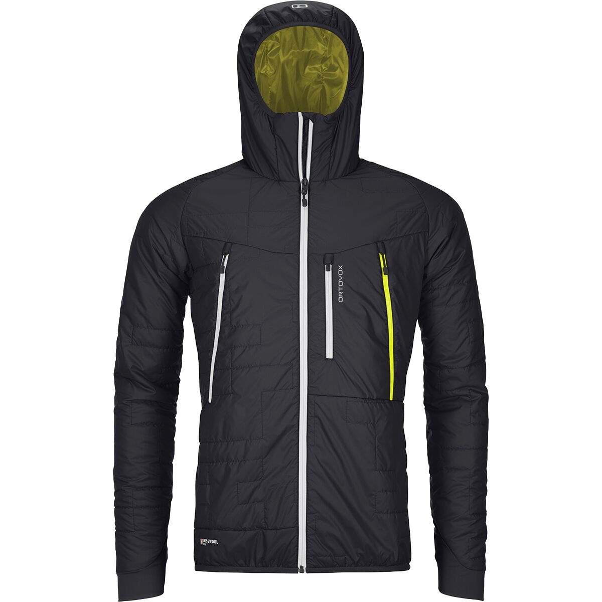 Image of Ortovox Swisswool Piz Boe Jacket - Men's Black Raven, S