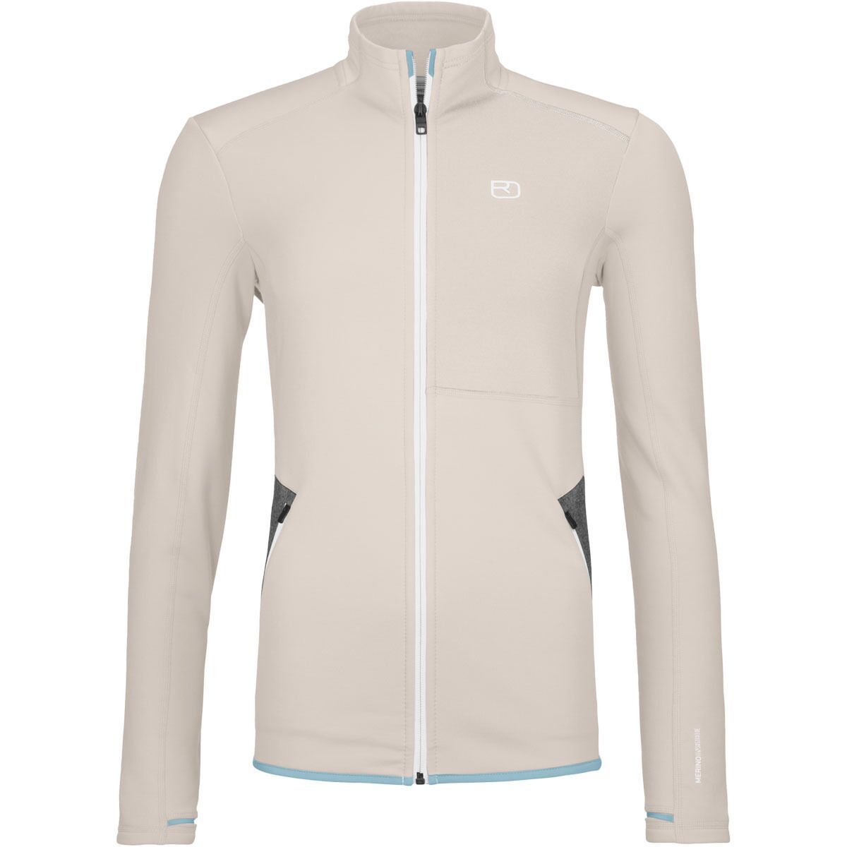 Image of Ortovox Fleece Jacket - Women's White Chalk, M