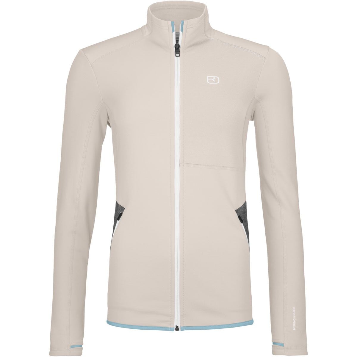 Image of Ortovox Fleece Jacket - Women's White Chalk, M