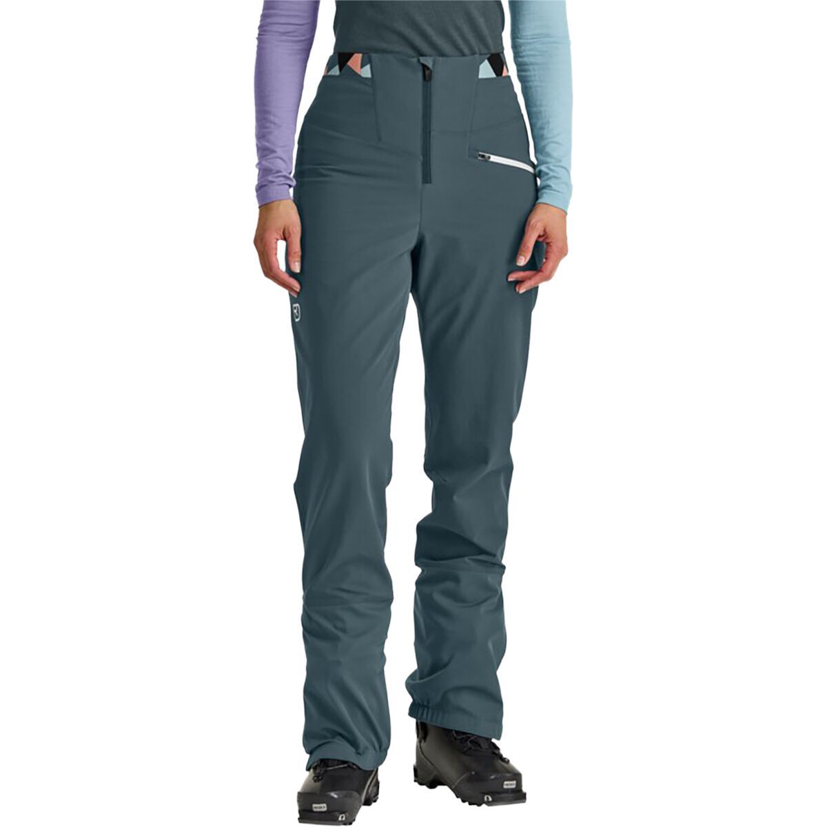 Image of Ortovox Punta Berrino Stretch Pant - Women's Dark Arctic Grey, L