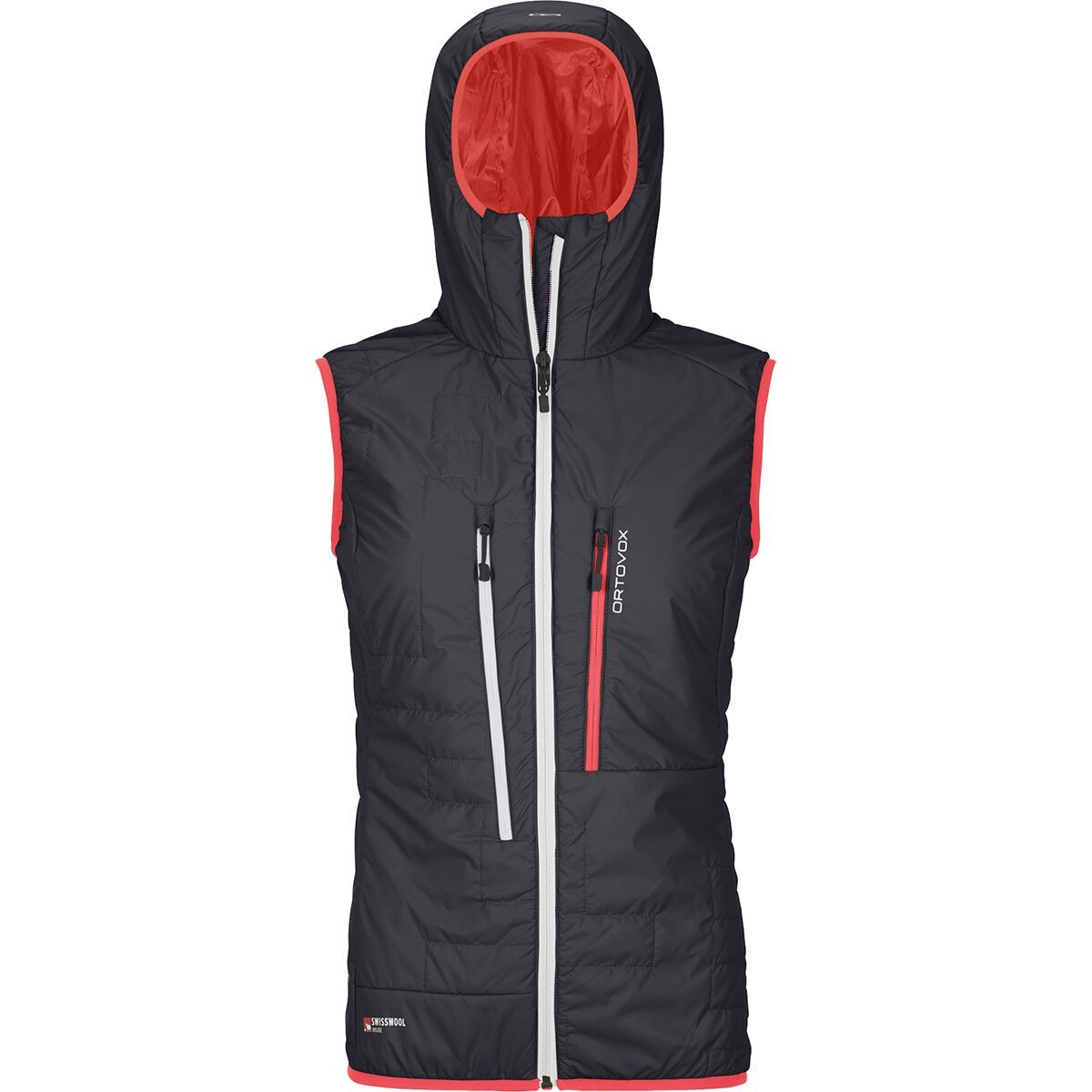 Image of Ortovox Swisswool Piz Boe Vest - Women's Black Raven, M