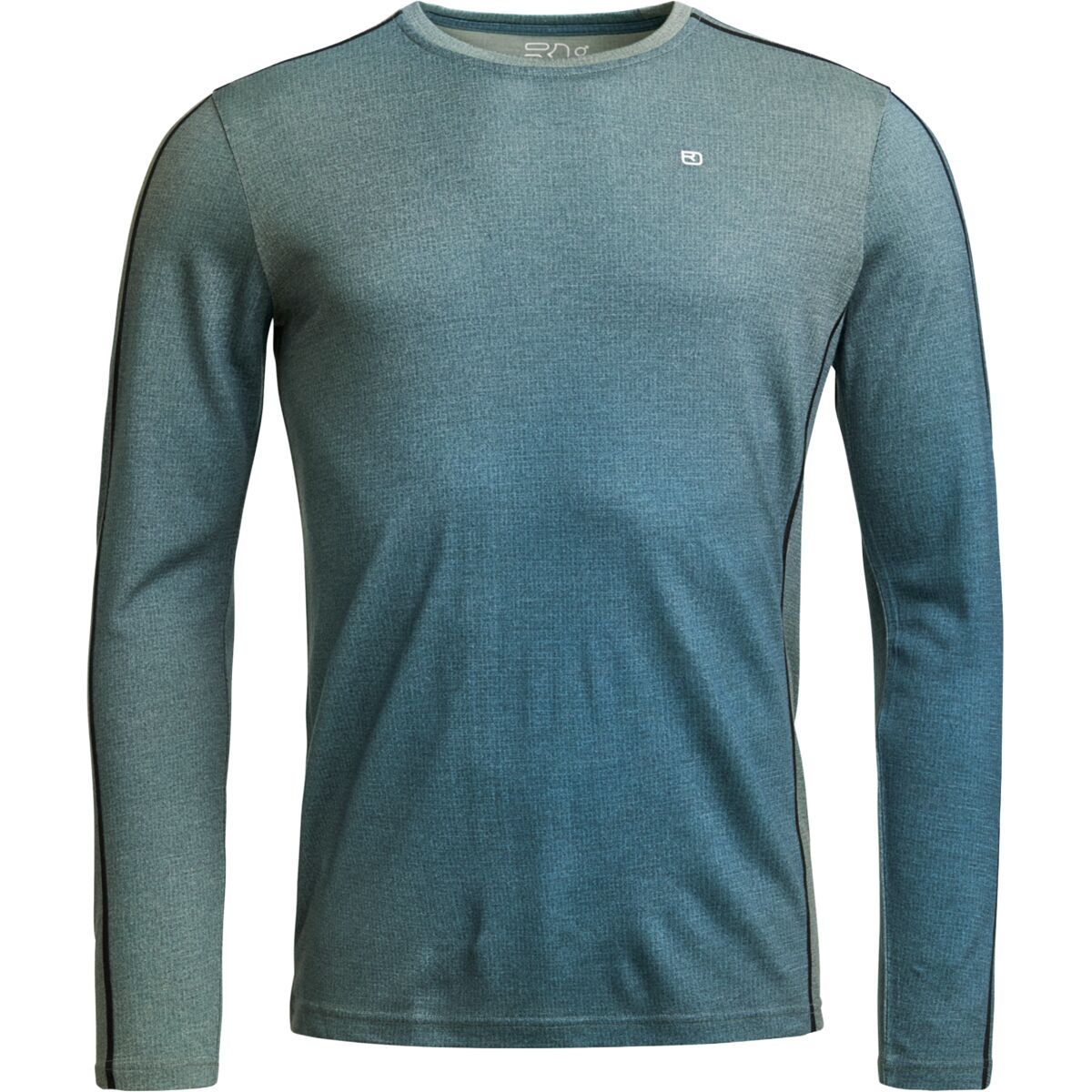 Image of Ortovox 185 Rock'N'Wool Print Long-Sleeve Shirt - Men's AOP Green Sage, M