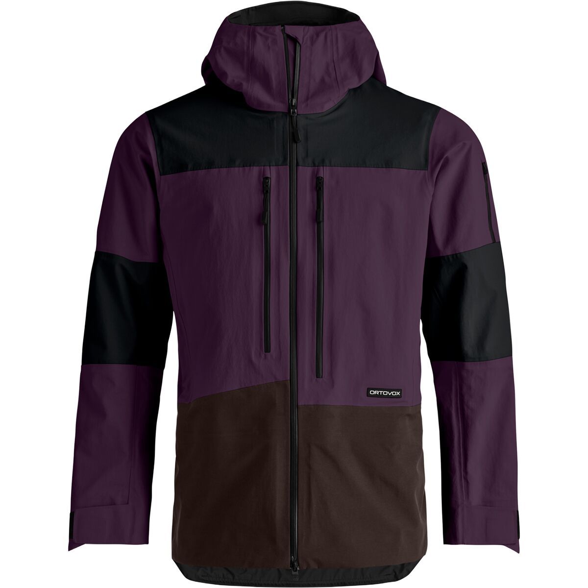 Image of Ortovox Ravine Free 3L Jacket - Men's Dark Wild Berry, L