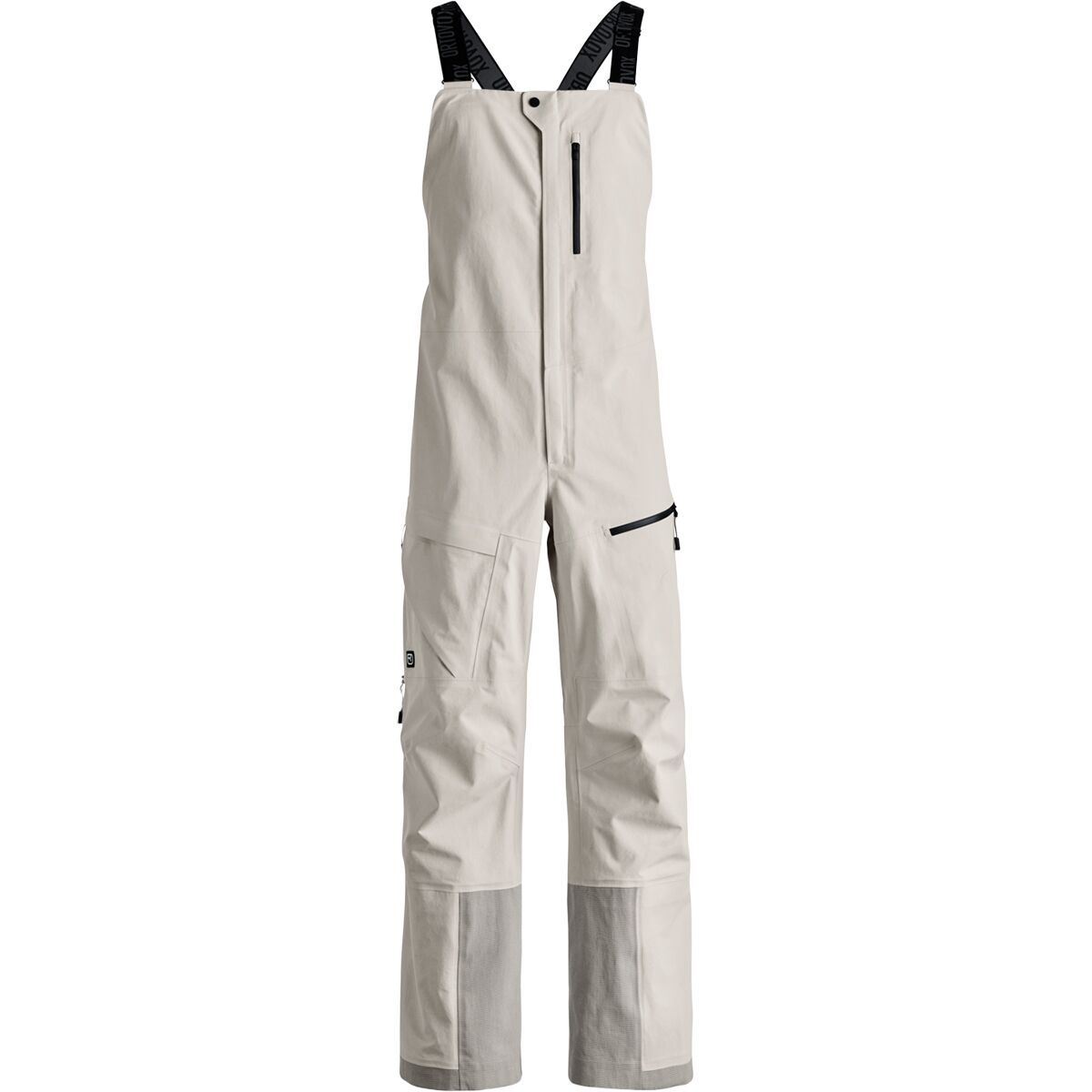 Image of Ortovox Ravine Plus 3L Bib Pant - Men's White Tea, XL