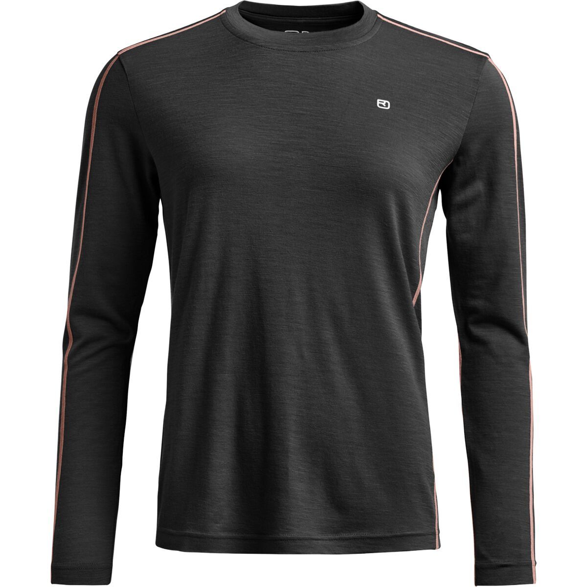 Image of Ortovox 185 Rock'N'Wool Long-Sleeve Top - Women's Black Raven, XL