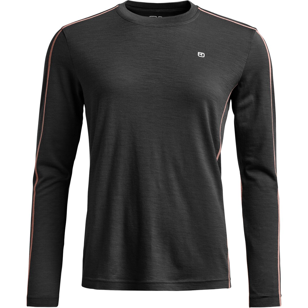 Image of Ortovox 185 Rock'N'Wool Long-Sleeve Top - Women's Black Raven, XL