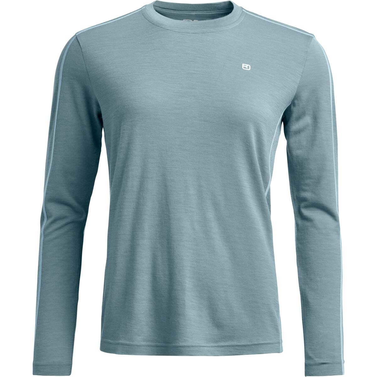Image of Ortovox 185 Rock'N'Wool Long-Sleeve Top - Women's Icy Shore, L