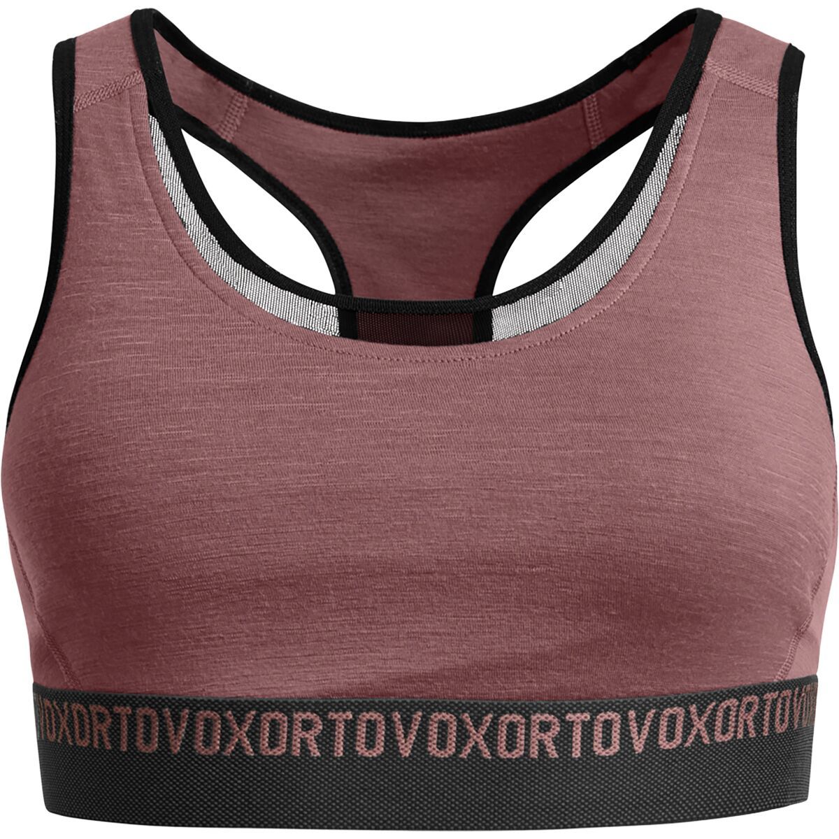 Image of Ortovox 185 Rock'N'Wool Sport Top - Women's Chestnut, S