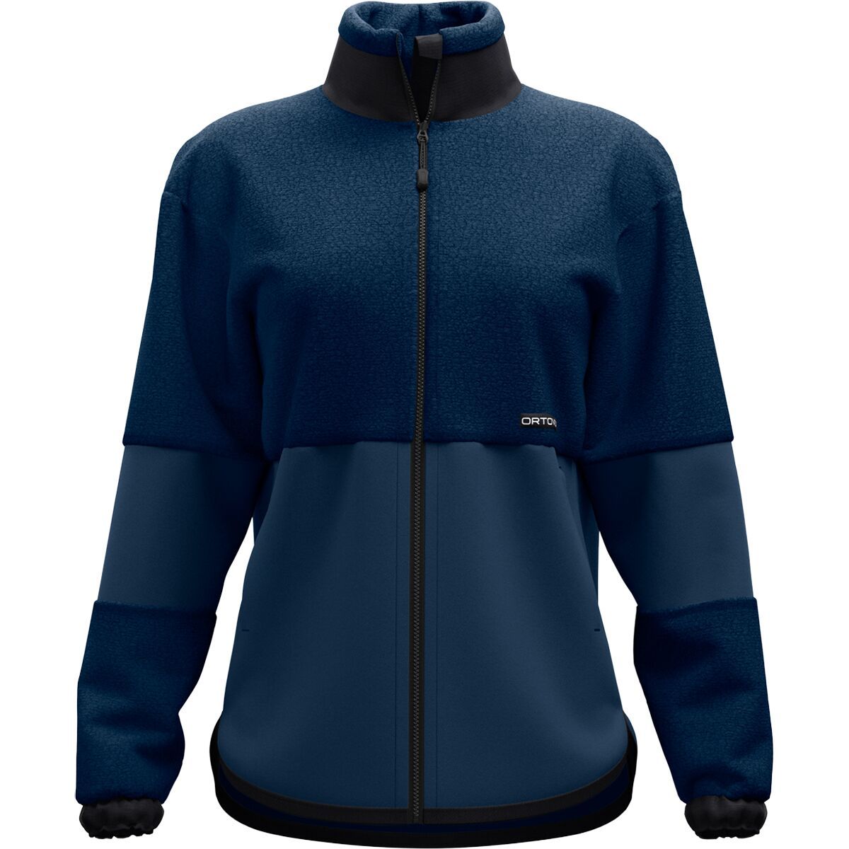 Image of Ortovox Fleece Teddy Jacket - Women's Deep Ocean, M