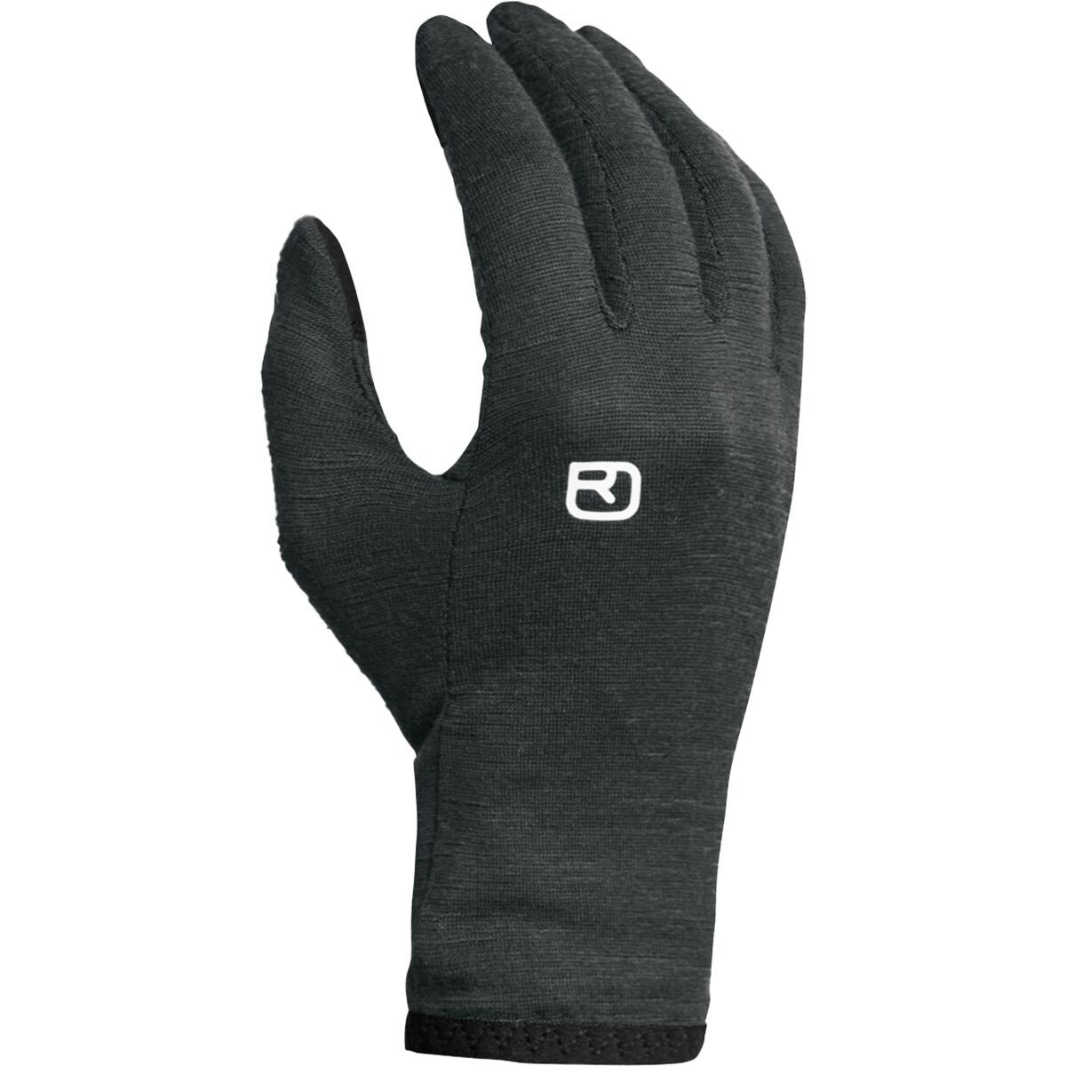 Image of Ortovox 185 Rock'N'Wool Glove Liner - Women's Black Raven, M