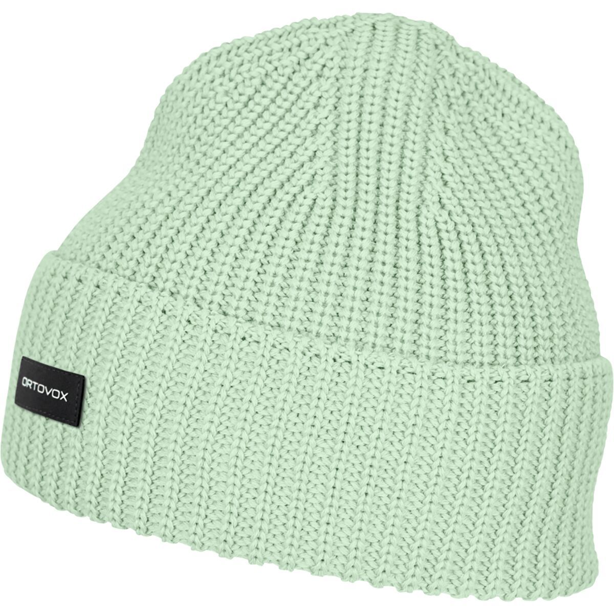 Image of Ortovox Cozy Rib Beanie Green Acid, One Size