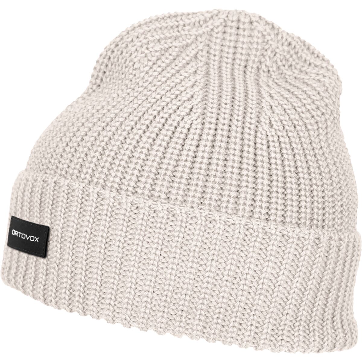Image of Ortovox Cozy Rib Beanie White Tea, One Size
