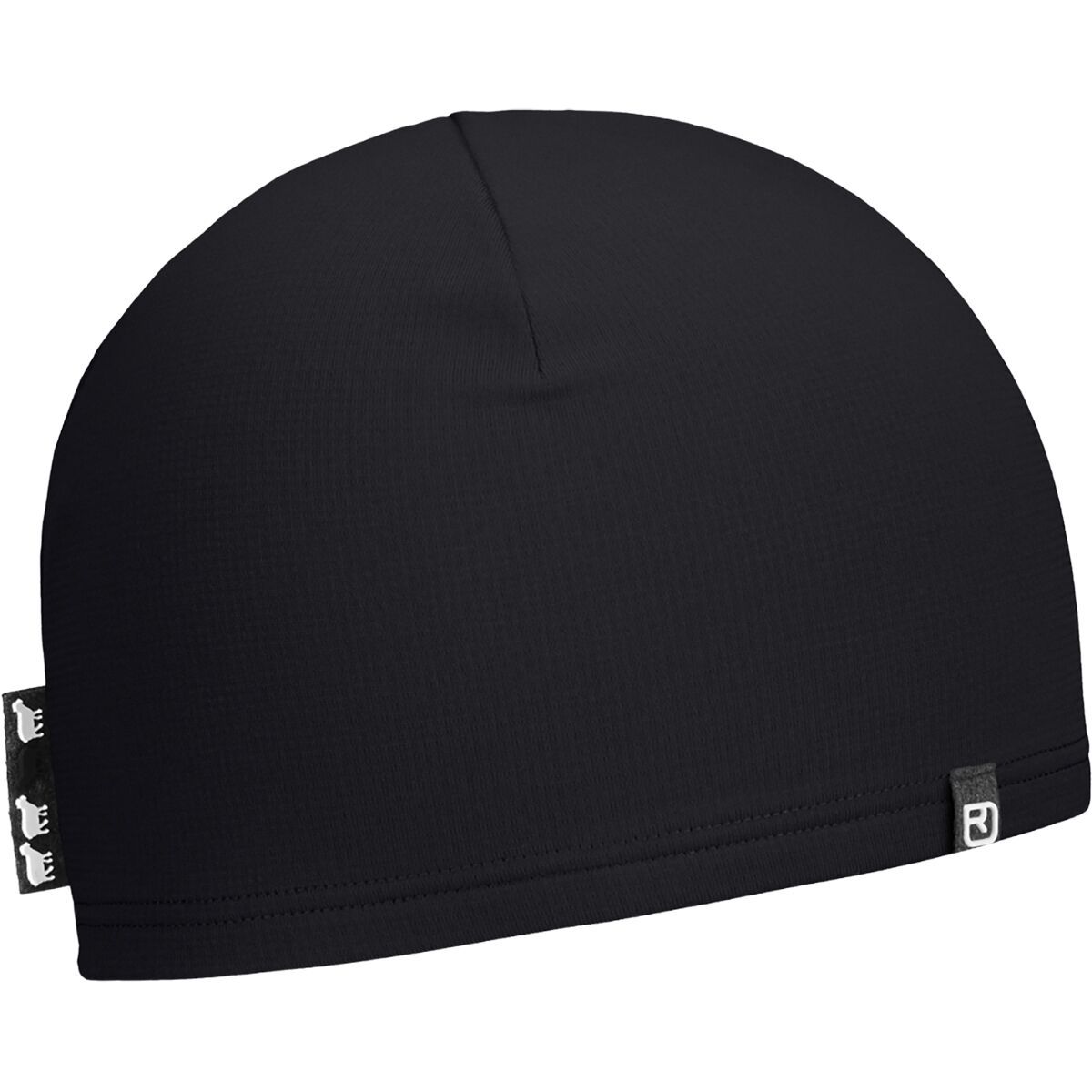 Image of Ortovox Light Fleece Beanie Black Raven, One Size