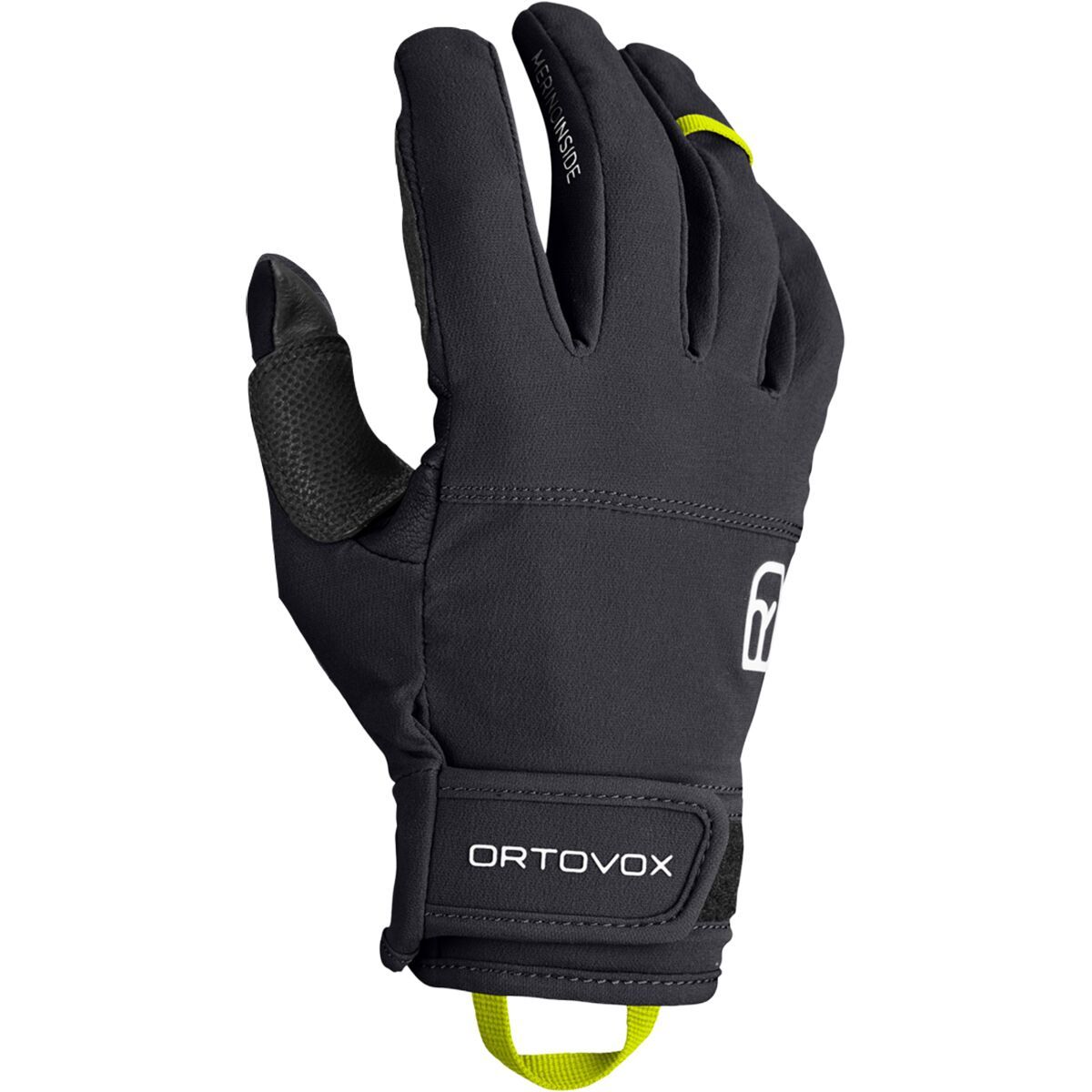 Image of Ortovox Tour Light Glove - Men's Black Raven, L