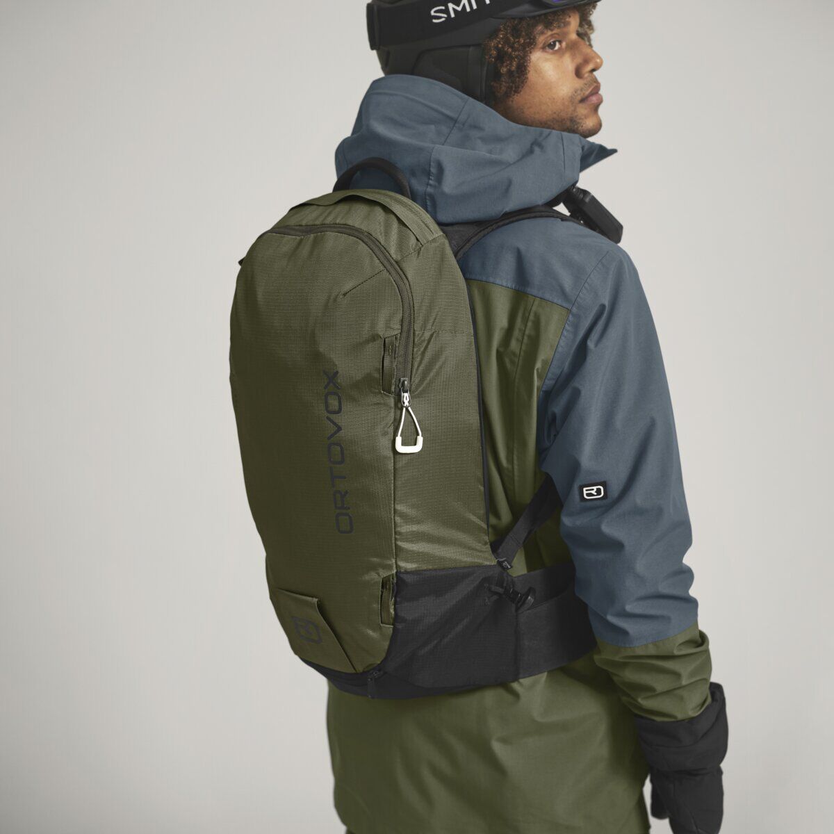 Ortovox Free Rider 22L Backpack - Ski Touring & Freeriding Pack For Ski/Snowboard, Dark Wild Herbs