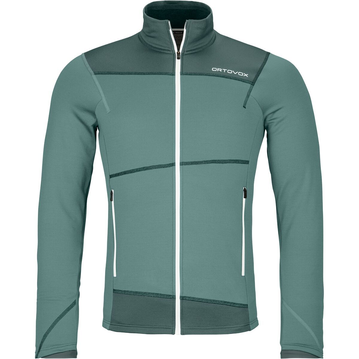 Image of Ortovox Fleece Light Jacket - Men's Dark Arctic Grey, XL