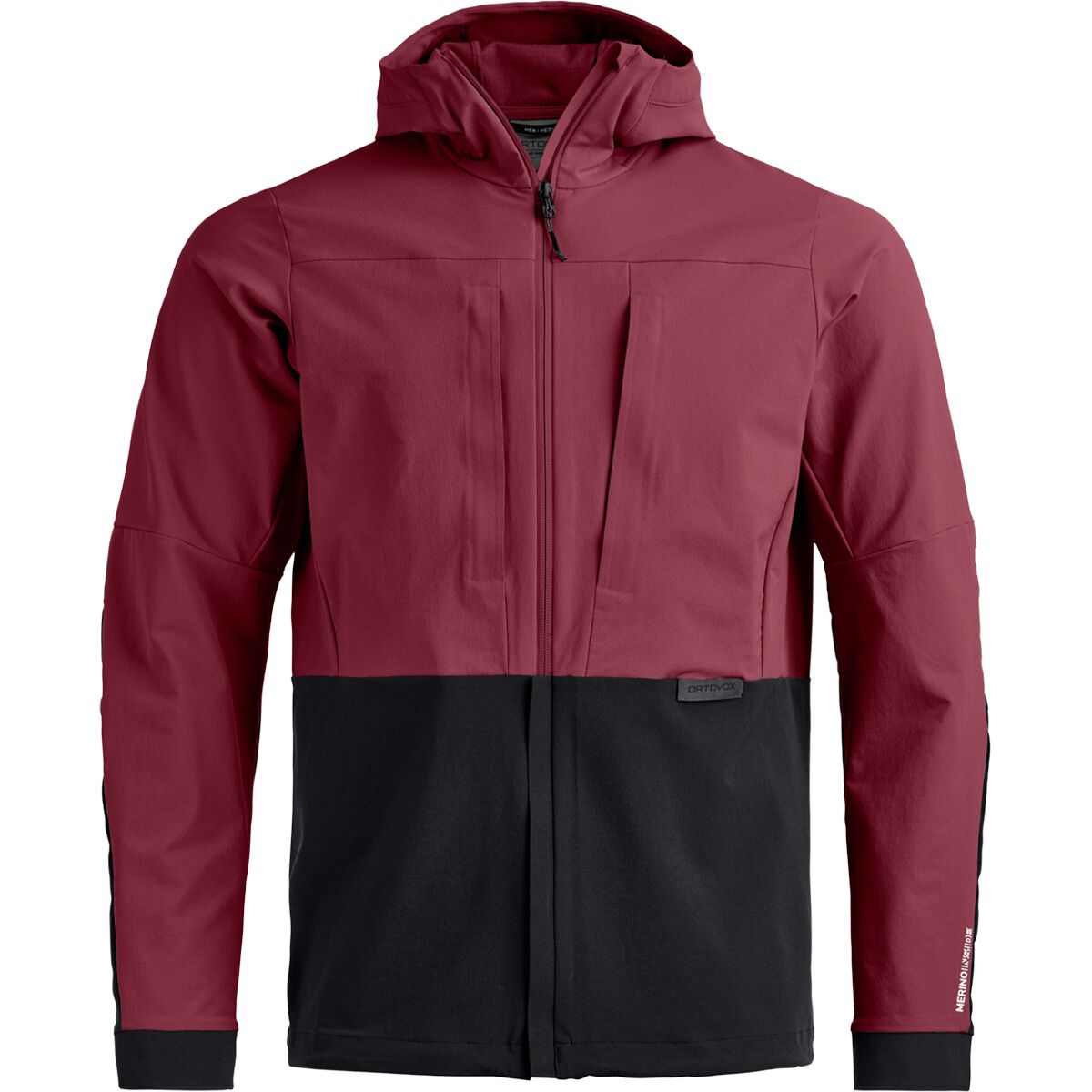 Image of Ortovox Trad Plus Jacket - Men's Red Malbec, XL