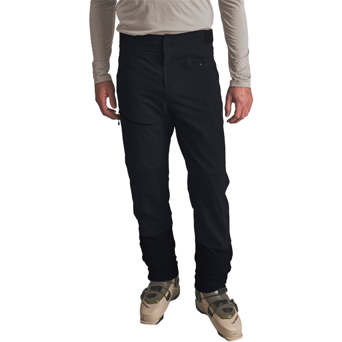 Image of Ortovox Ortler Softshell Pant - Men's Black Raven, L/Reg