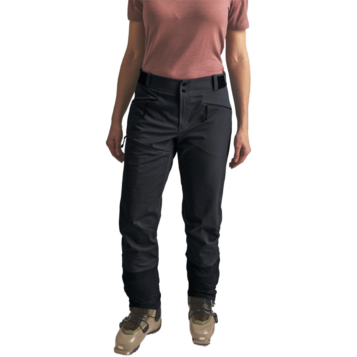 Ortovox Ortovox Ortler Softshell Plus Pant - Women's Black Raven, XL - $400.00 at Backcountry.com