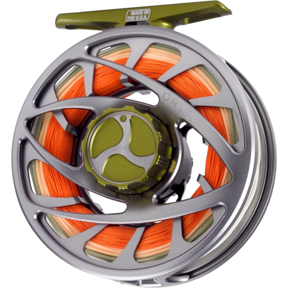 Image of Orvis Mirage LT Reel Pewter, III, 5-7 Weight