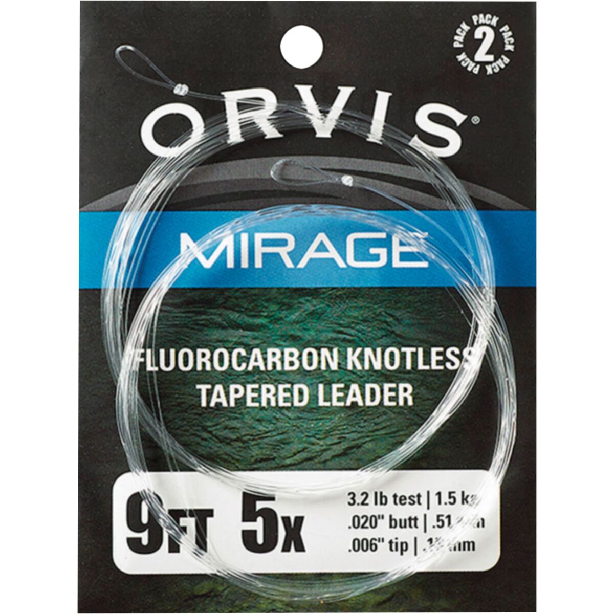 Orvis Mirage Knotless Leader - 2-Pack