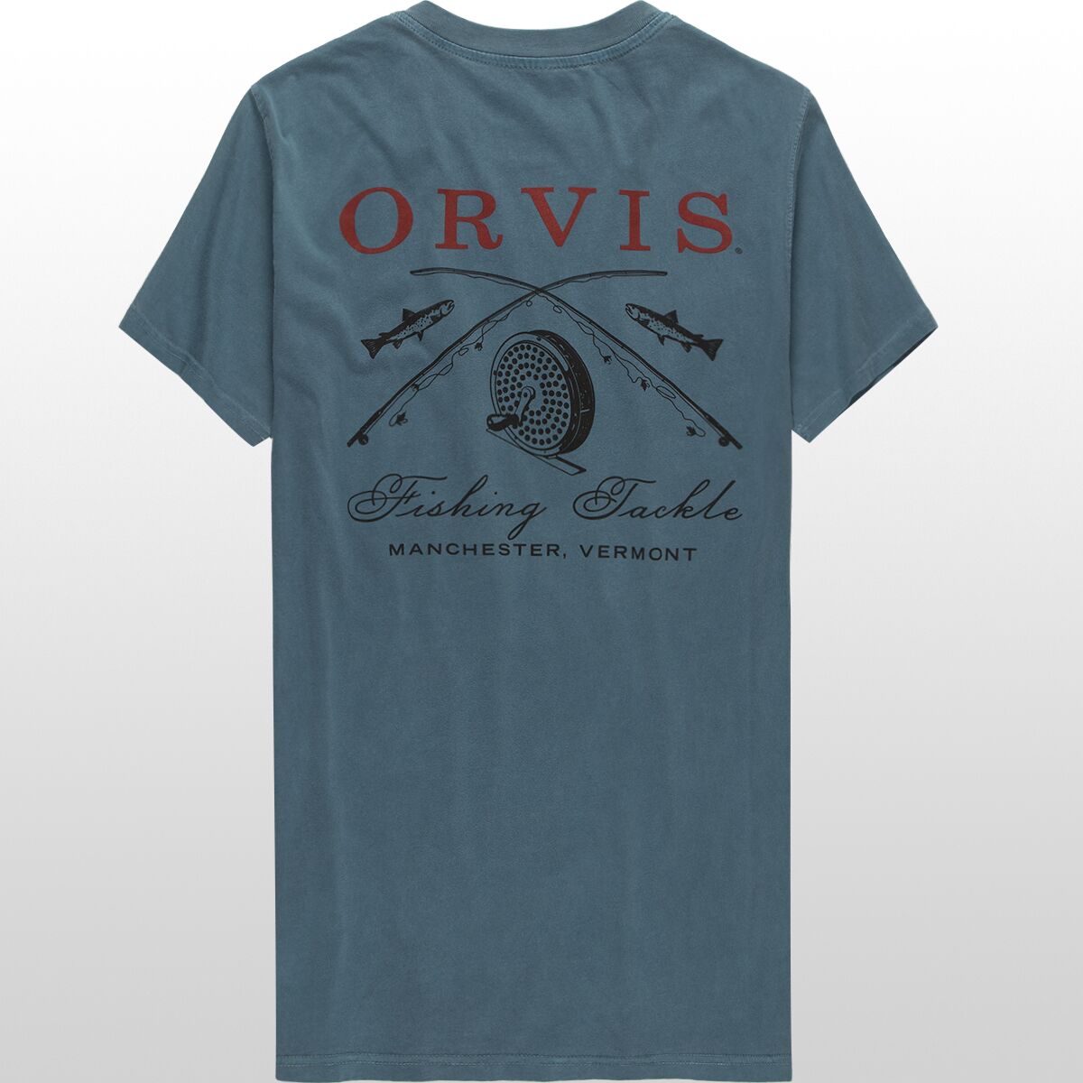 Orvis Crossed Rods Vintage Pocket Short-Sleeve T-Shirt - Men's