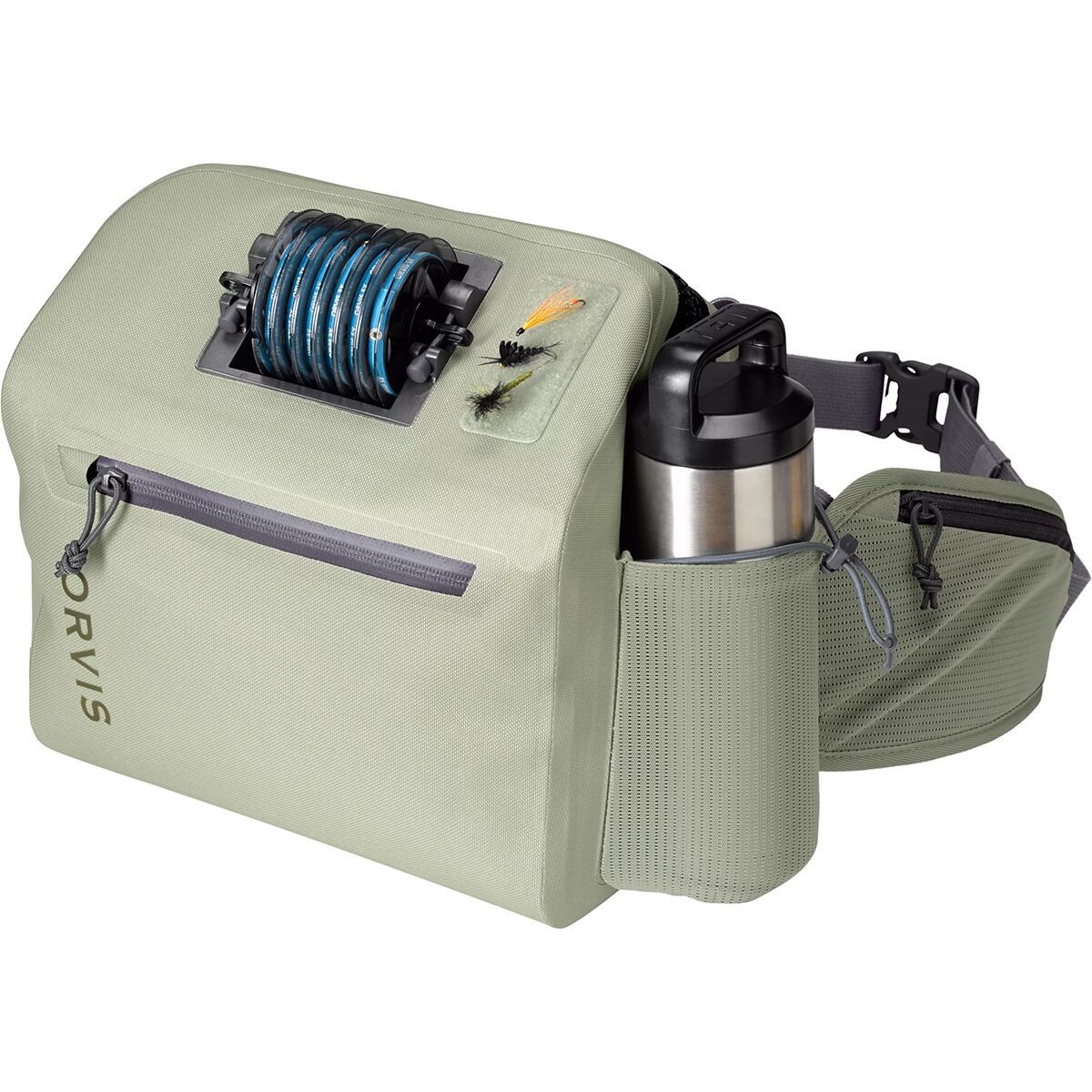 Image of Orvis Pro Waterproof Hip Pack Cloud Burst, One Size